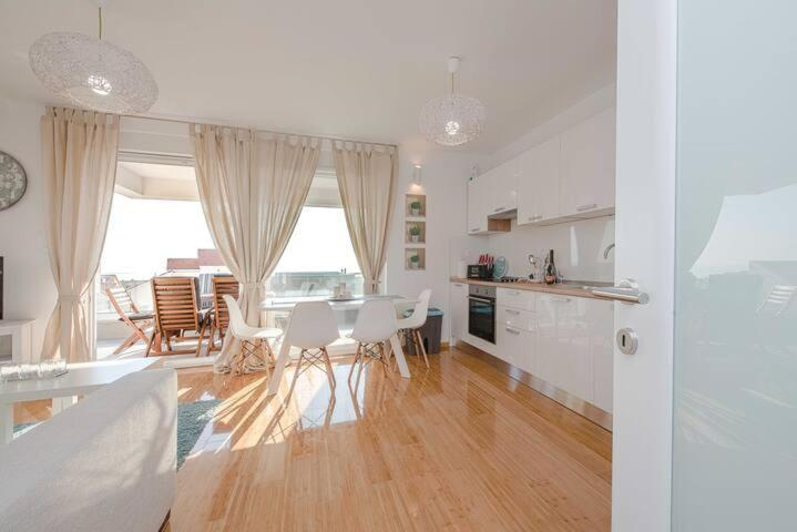 Blue Sky, Modern Sea View Apartment Novalja Extérieur photo