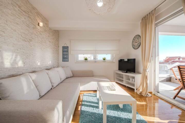 Blue Sky, Modern Sea View Apartment Novalja Extérieur photo